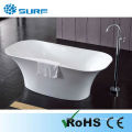 Hot sale fashion design clear acrylic sitting bathtub (SF5F009)